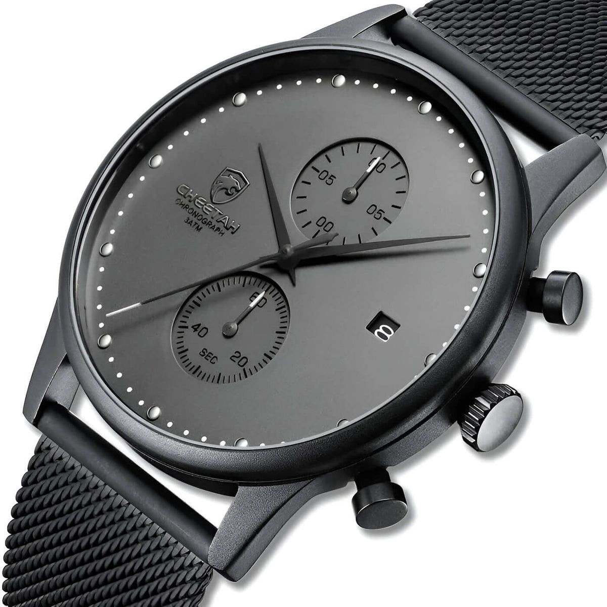 Relógio Minimal Black - Virtuare - Virtuare