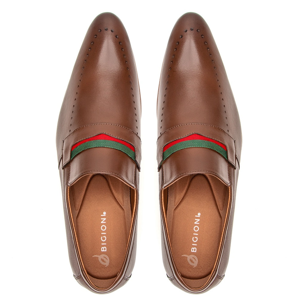 Sapato Masculino Loafer Com Gravata Premium