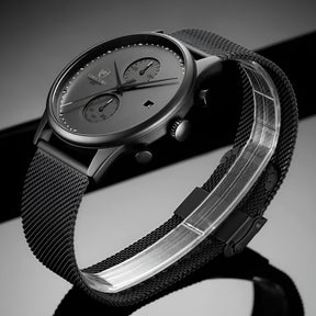 Relógio Minimal Black - Virtuare - Virtuare