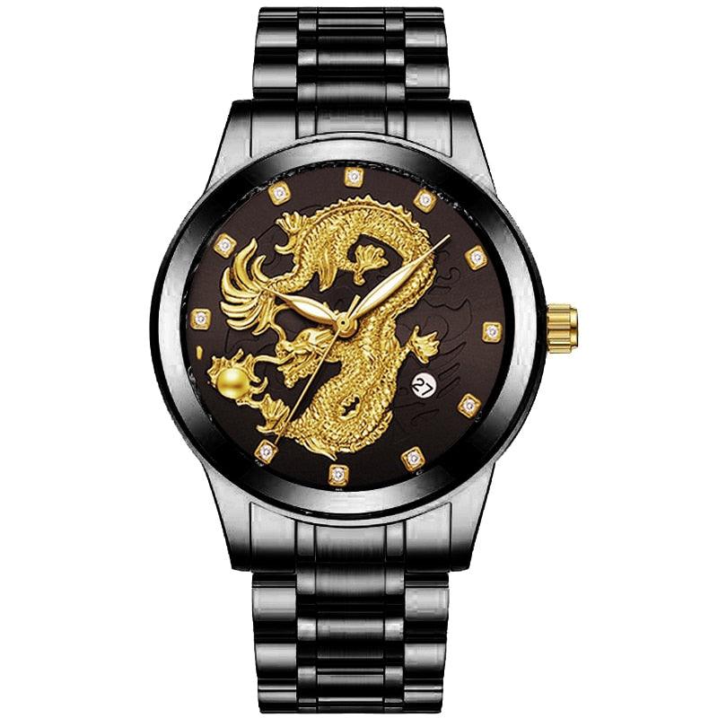 Relógio Dragon Gold - Virtuare